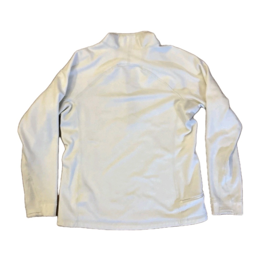 Patagonia Crosstrek 1/4 Zip Pullover Womens Large White Long Sleeve Runner 23835 - Picture 3 of 11